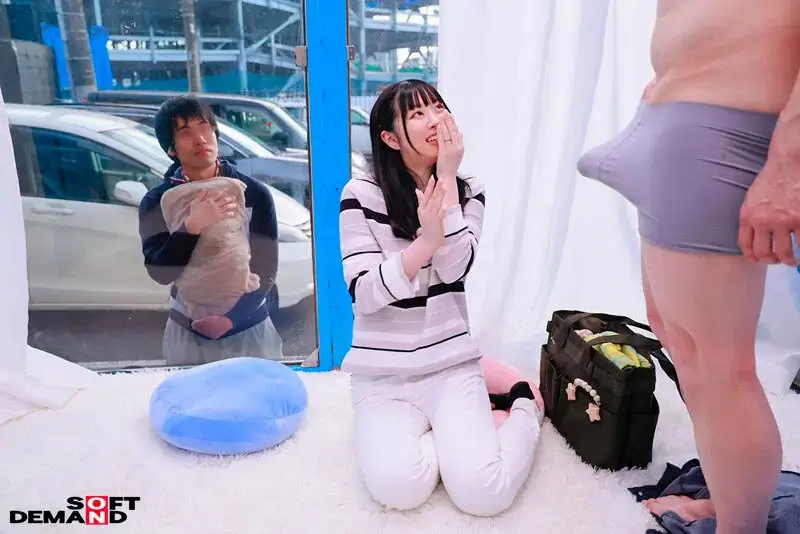 1sdmm00204 MM号【たった1枚のミラーを挟んで味わう究極の背徳感】車内で勃起男に驚く人妻 素人AV ナンパ